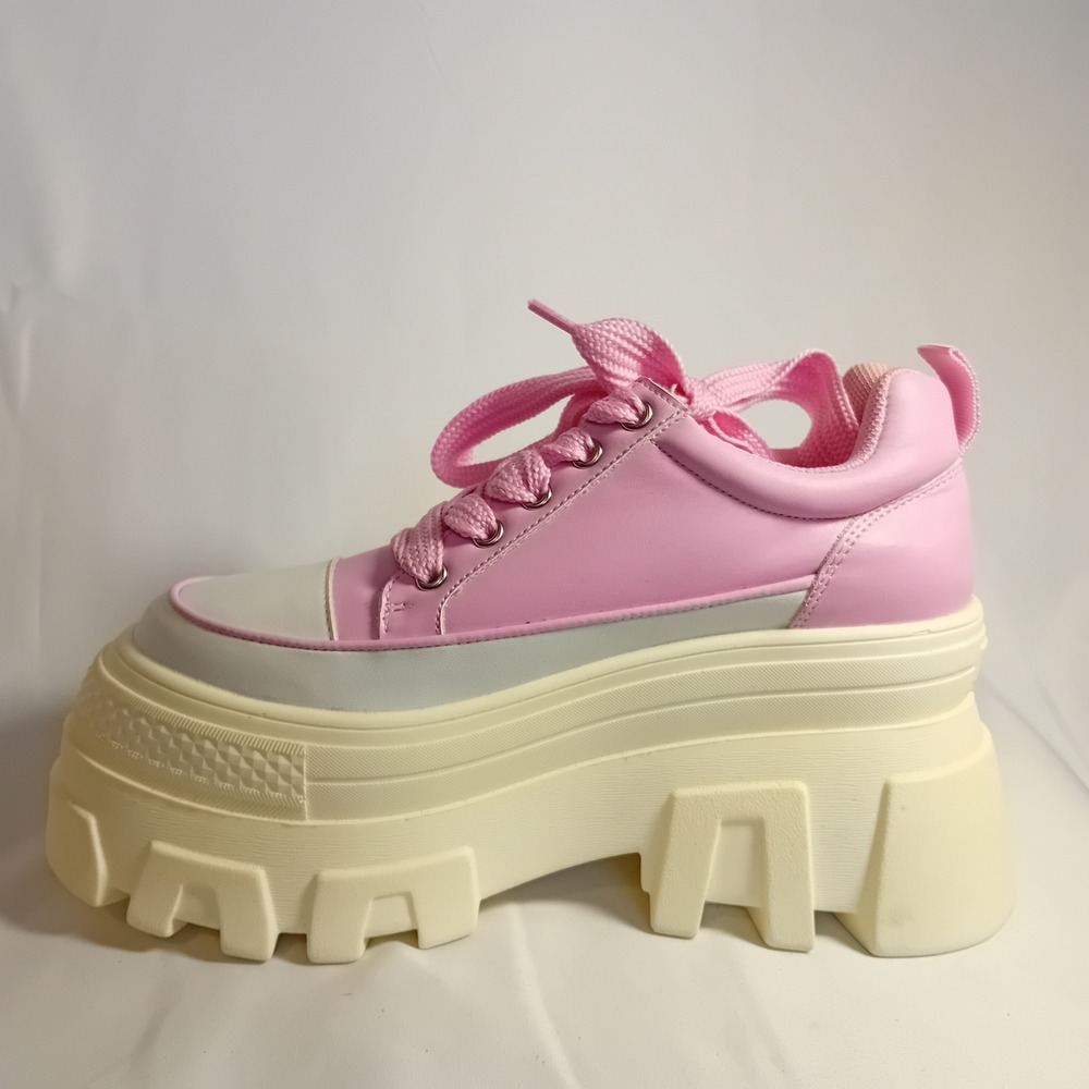 Sugar Thrillz House Rules Platform Sneakers‎ Coquette Kawaii Girly 6M READ - Picture 12 of 16
